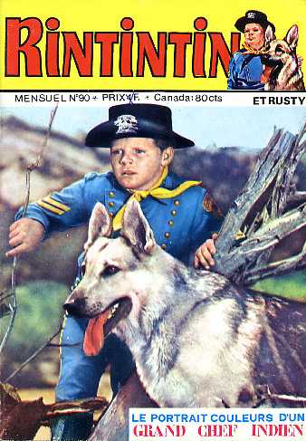 Scan de la Couverture Rintintin Rusty n 90